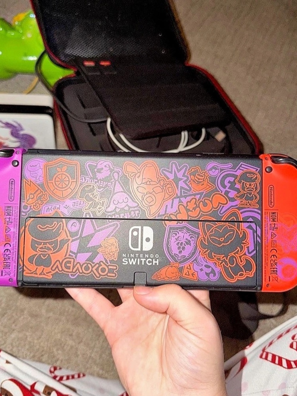 Nintendo Switch OLED Model - Pokémon Scarlet & Violet Edition Console
